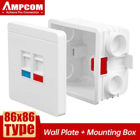 86 x 86 junction box|wall mounted gang junction boxes.